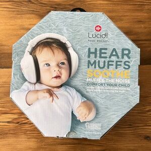 Lucid infant/toddler ear muff-headphone style